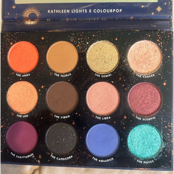 COLOURPOP X KATHLEEN LIGHTS ZODIAC PALETTE **RARE** - Picture 4 of 6